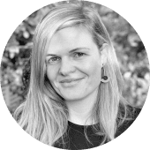 Black and white headshot of Murna O'Neill