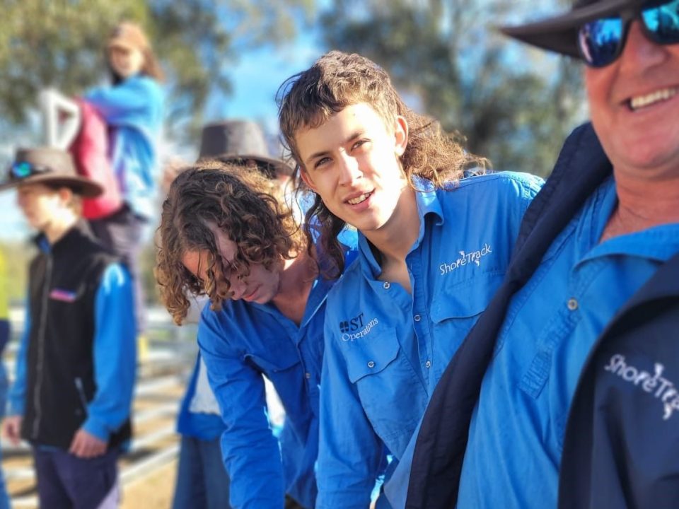 Members of the ShoreTrack team