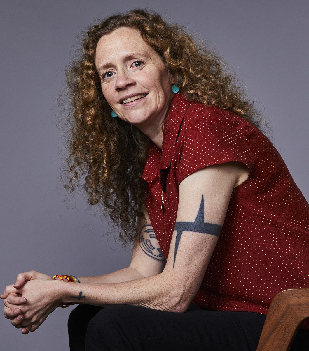 kirra johnson, CEO of Good Cycles - a beautiful, smart women with a warm smile and awesome tattoos.