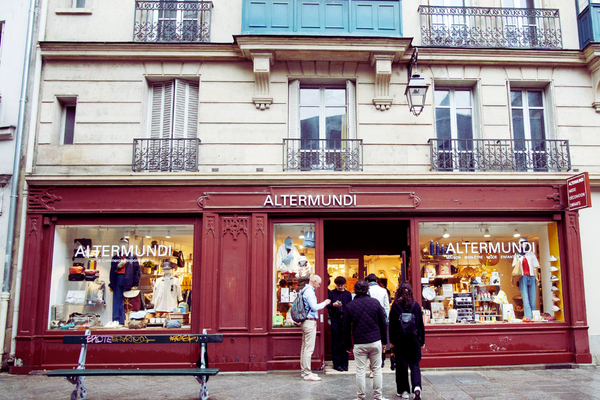 shopfront of Altermundi store in France